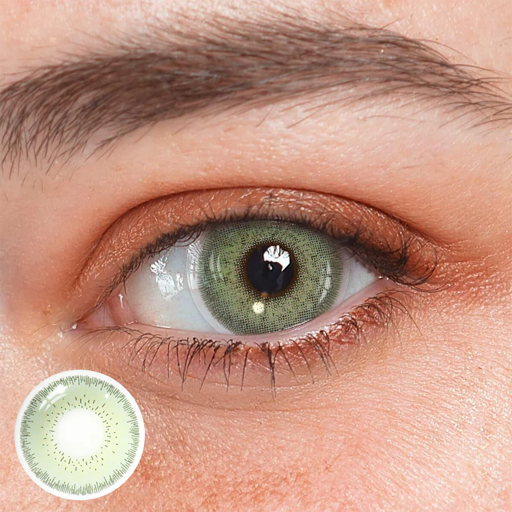 Elite Silky green Colored Contact Lenses - Feixum