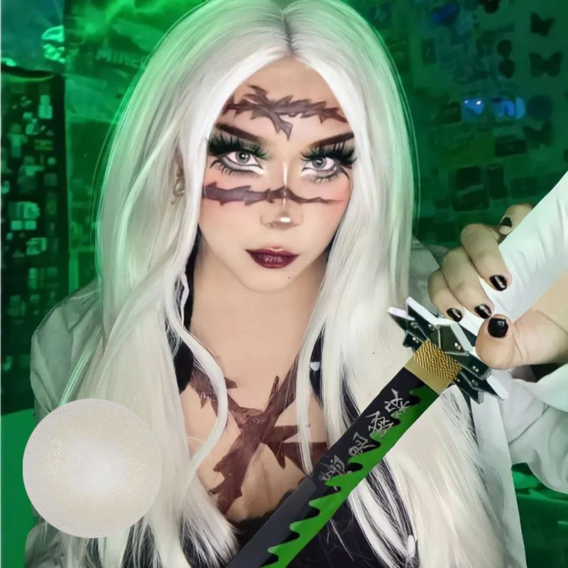 BEESWAX SKY GRAY Colored Contact Lenses - Feixum