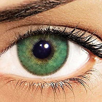 Natural Colors ESMERALDA Green Colored Contact Lenses - Feixum