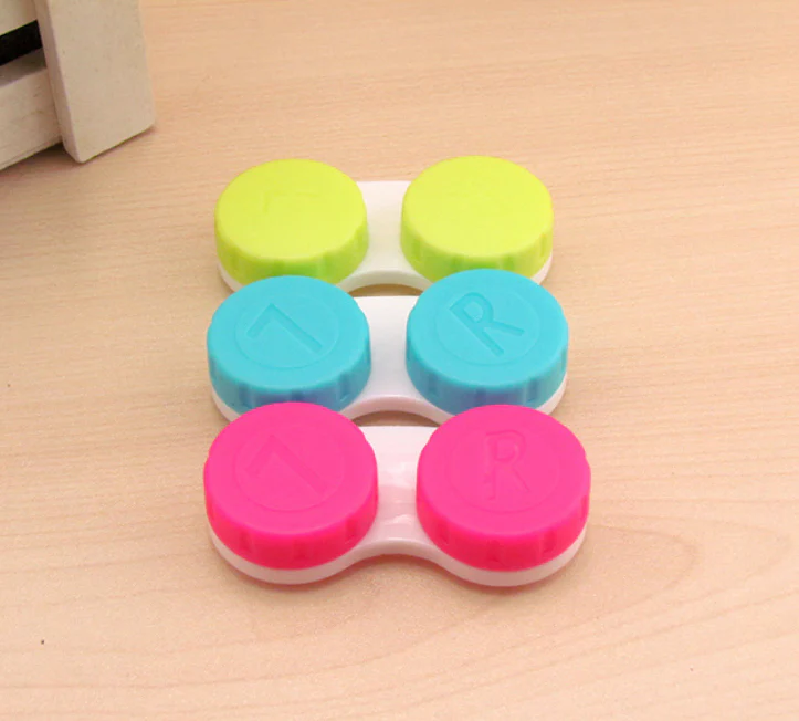 Candy Colors Multicolor Colored Contact Lens Case - Feixum