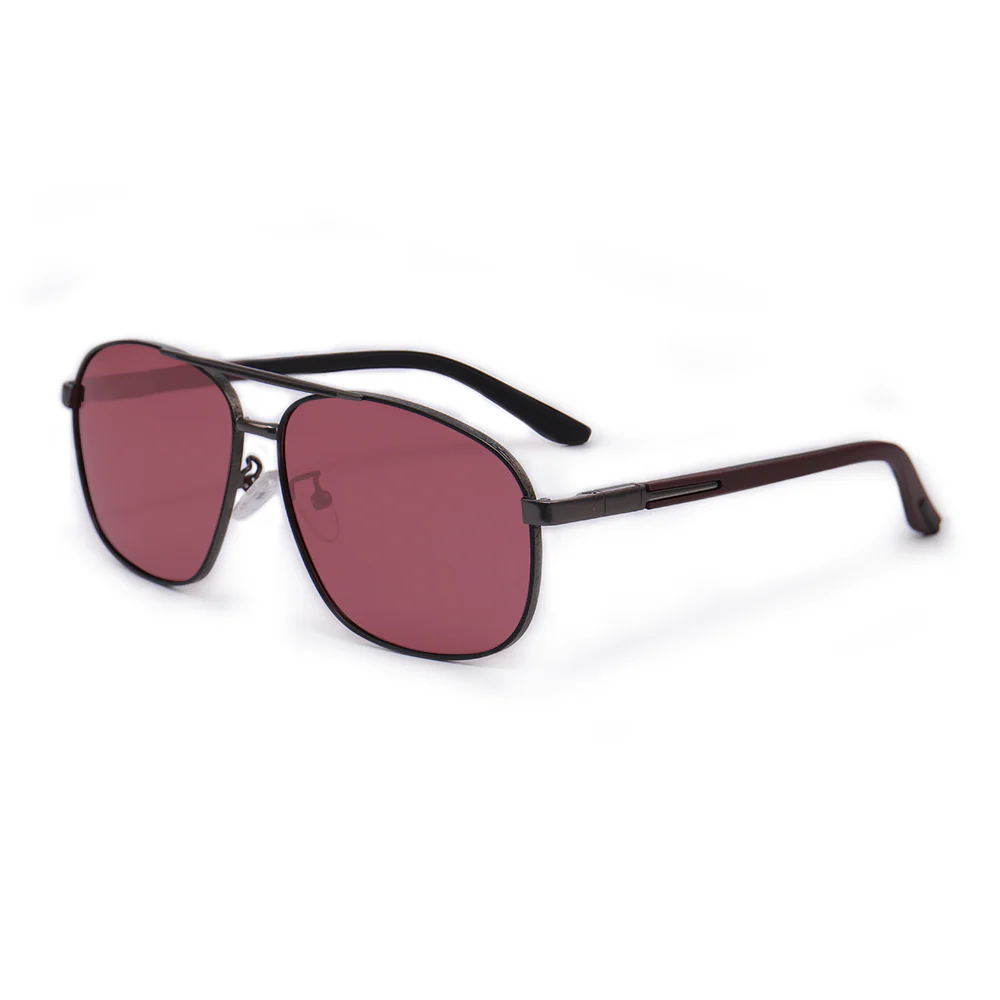 Antonia Aviators Red Sunglasses - Feixum