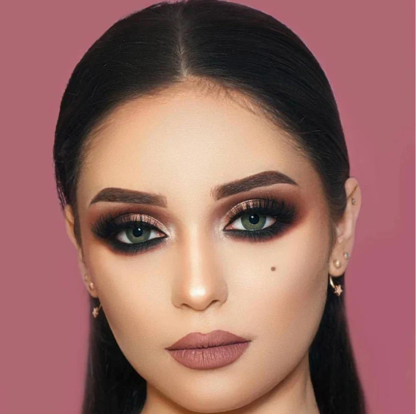 GLOW  LIME GREEN  Colored Contact Lenses - Feixum