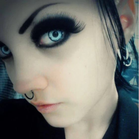 Halloween LUNAR ECLIPSE Colored Contact Lenses - Feixum