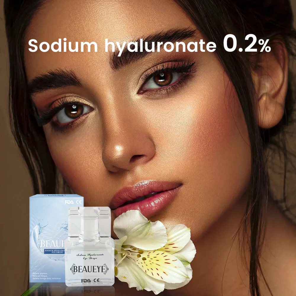 BEAUEYE Audrey Sodium Hyaluronate Eye Drops (10 ml) - Feixum