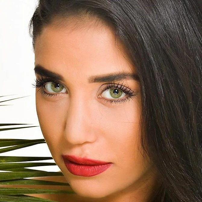 NATURAL Cool Green Colored Contact Lenses - Feixum