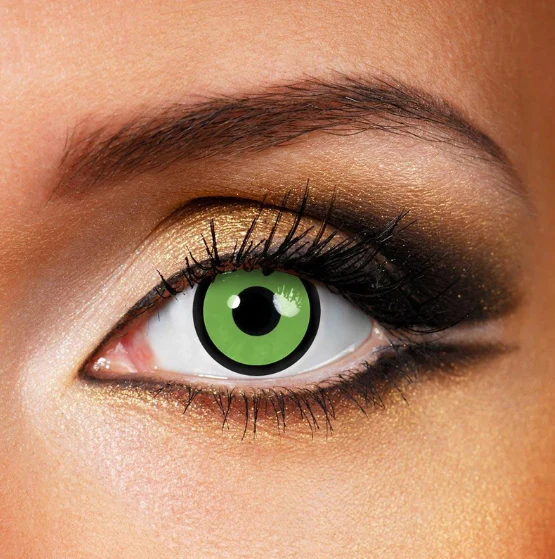 Cosplay Green Manson Colored Contact Lenses - Feixum