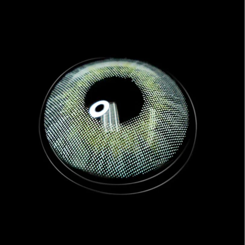 Cherry Hawaii Blue Colored Contact Lenses - Feixum