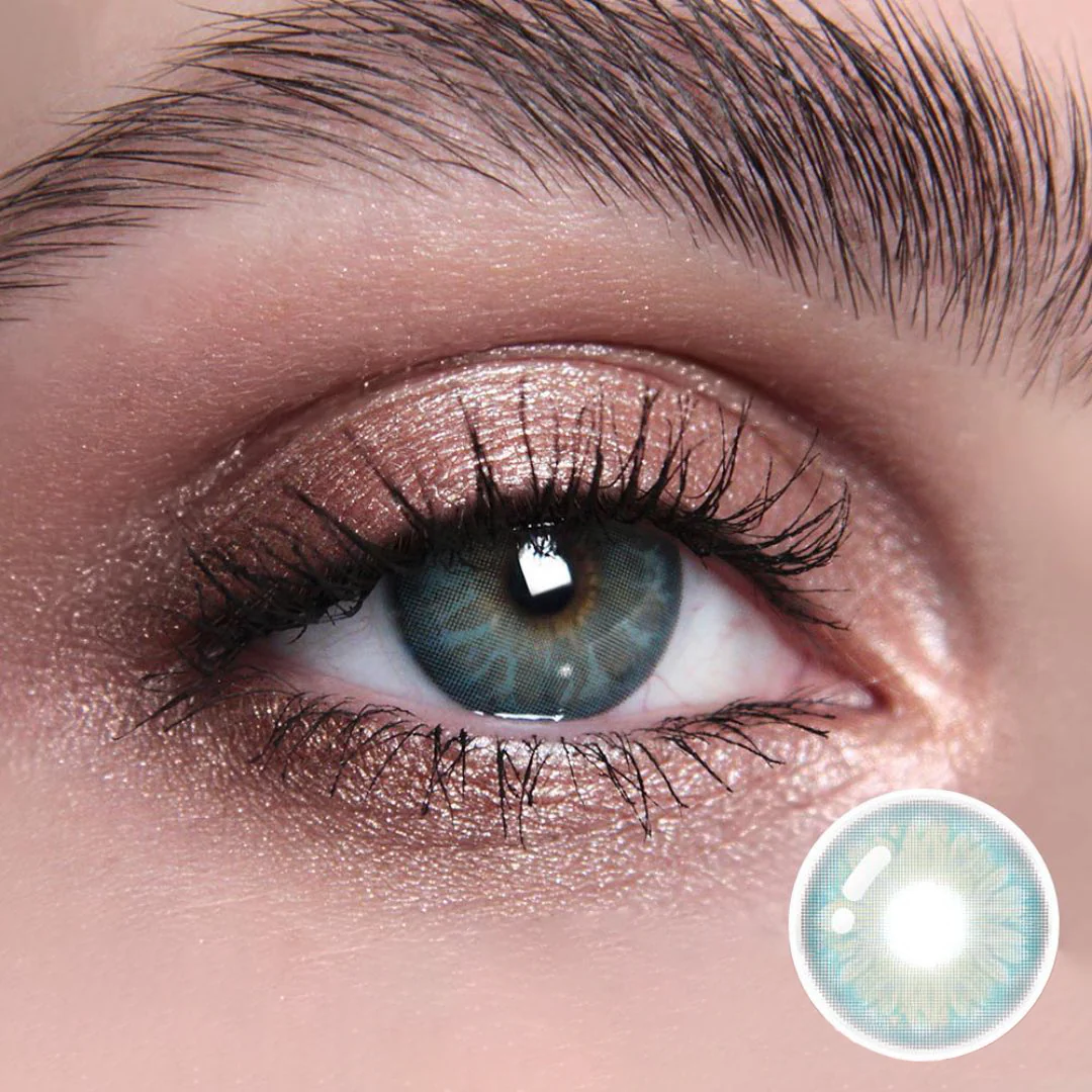 Gem Green Colored Contact Lenses - Feixum