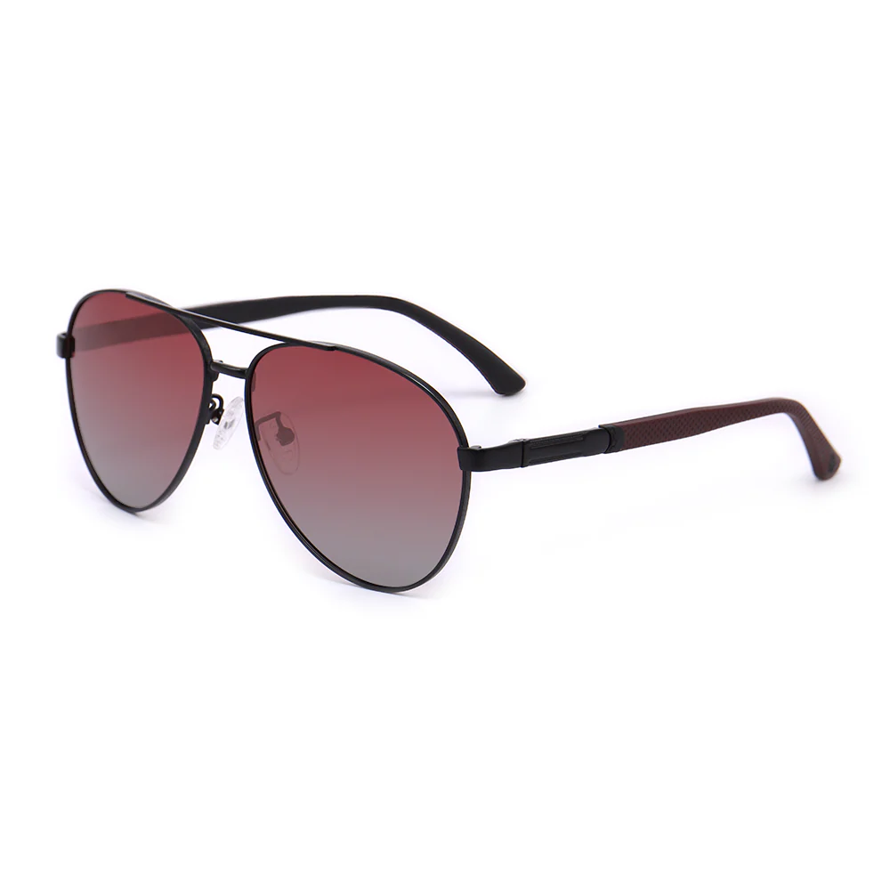 Araceli Aviators Red Sunglasses - Feixum