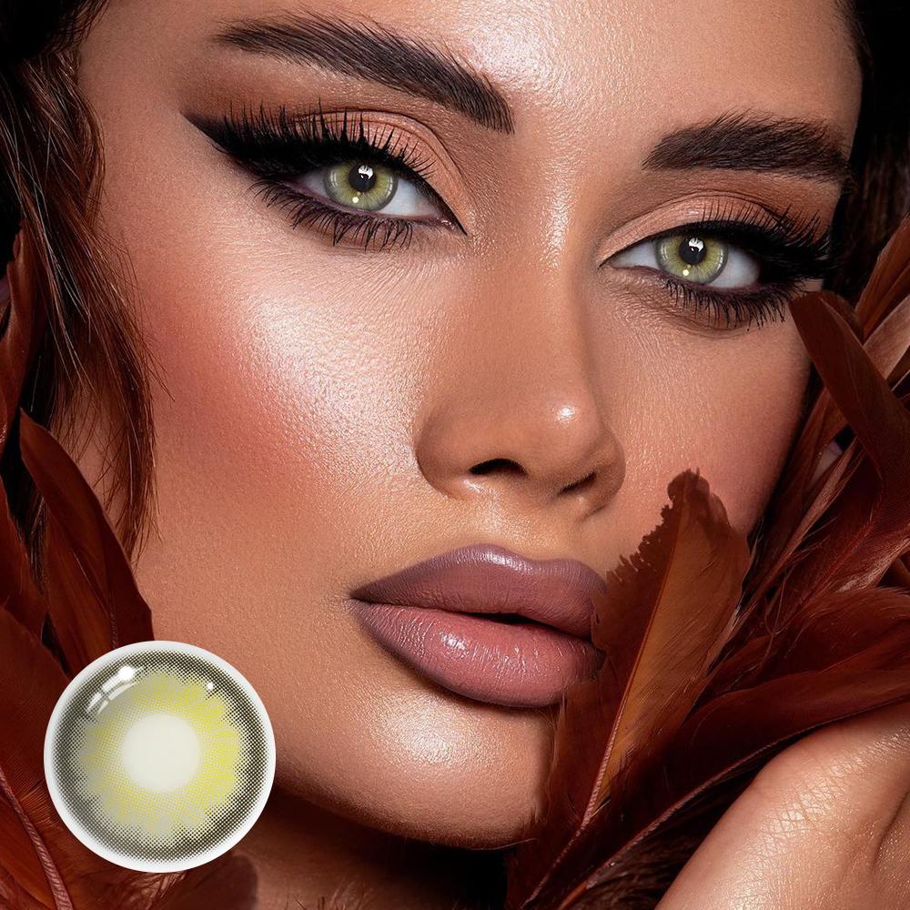 Ariel Gray Colored Contact Lenses - Feixum
