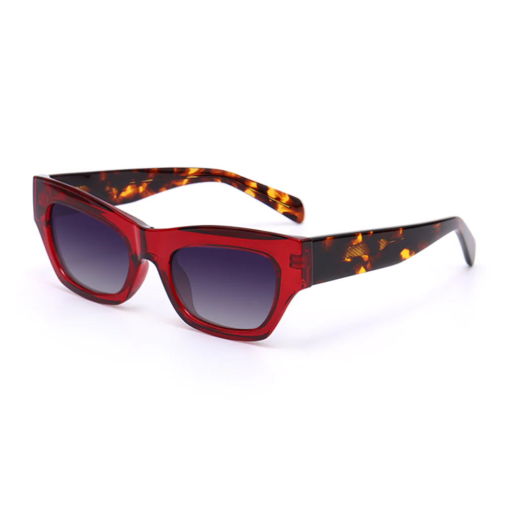 Giselle Cat eye Red Sunglasses - Feixum