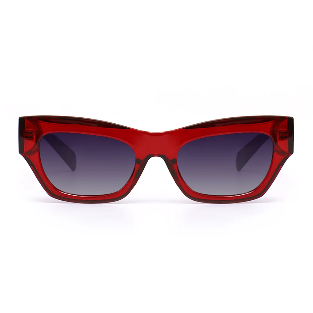 Giselle Cat eye Red Sunglasses - Feixum