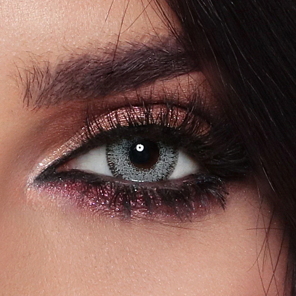 GLOW  HUSKY GRAY GREEN  Colored Contact Lenses - Feixum