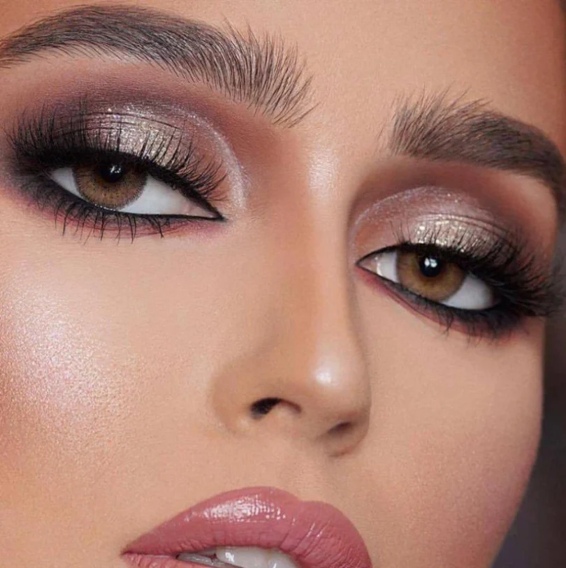 GLOW  RADIANT HAZELNUT Colored Contact Lenses - Feixum