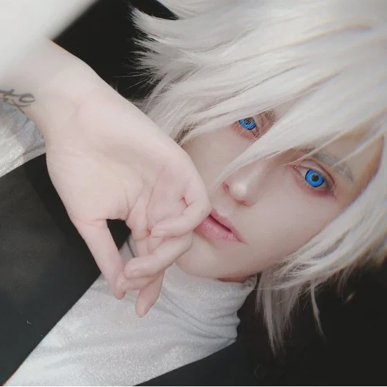 Cosplay Pixie Blue  Colored Contact Lenses - Feixum