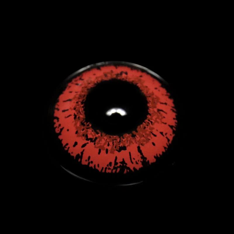 Cosplay Queen Red Colored Contact Lenses - Feixum