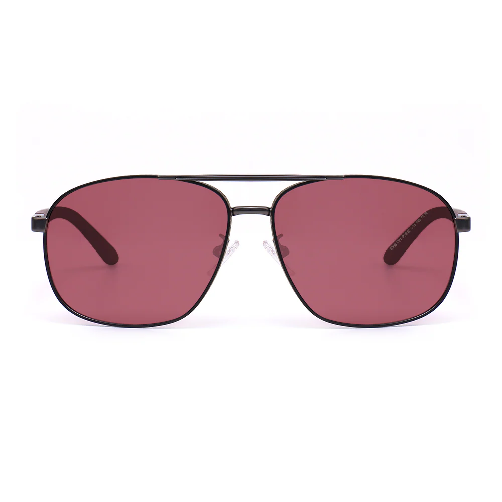 Antonia Aviators Red Sunglasses - Feixum