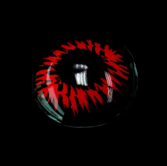 Cosplay Enchanted Black Colored Contact Lenses - Feixum