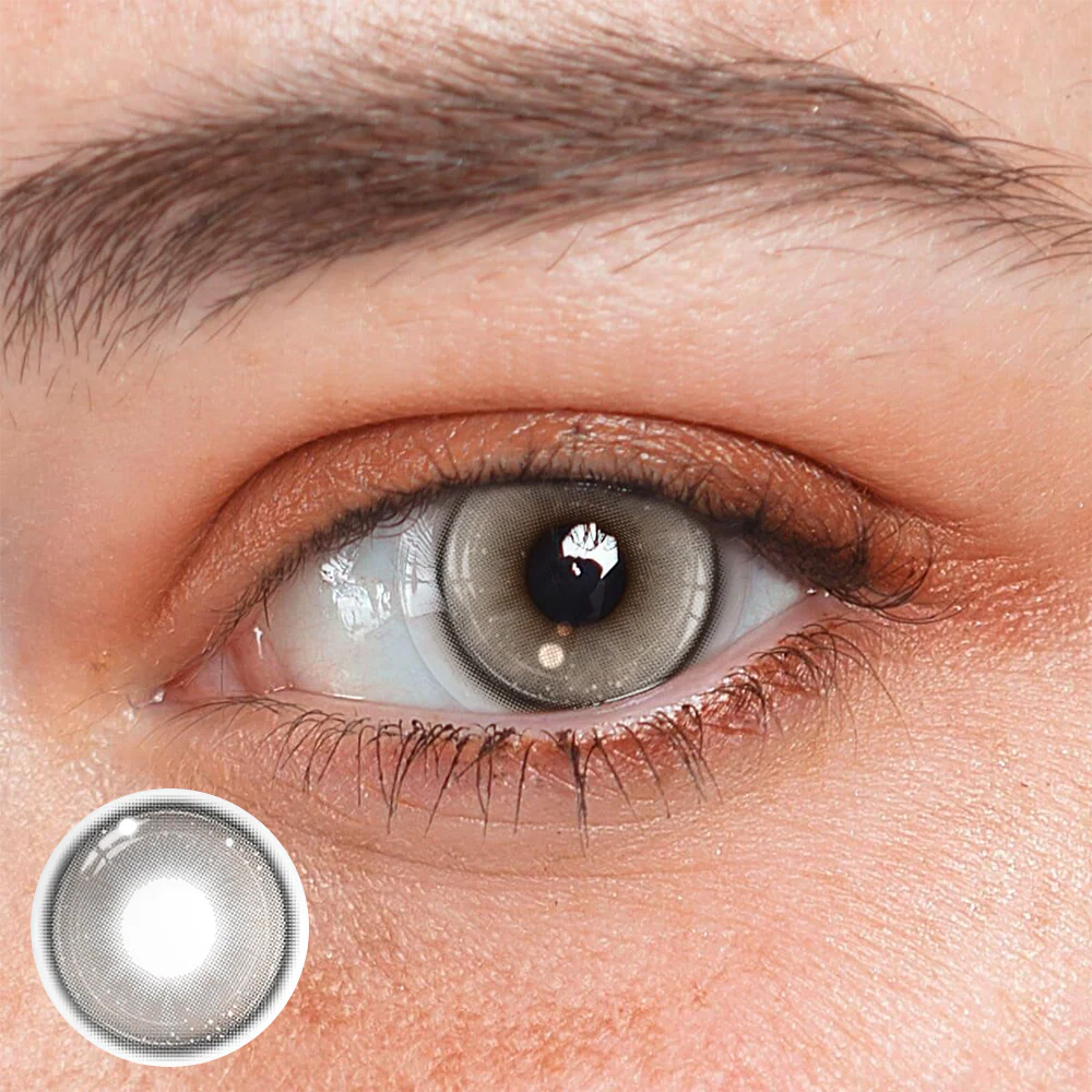 Calytrix Gray Colored Contact Lenses - Feixum