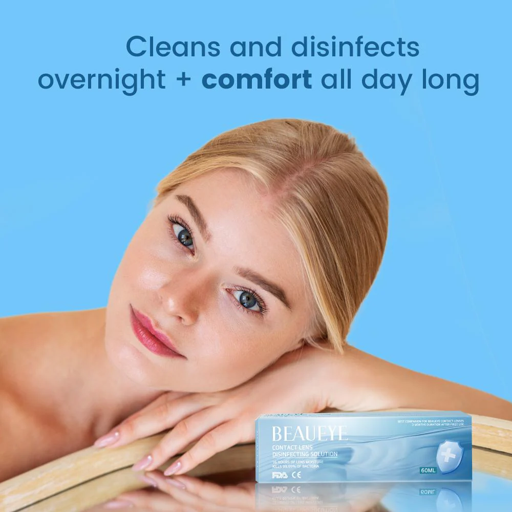 BEAUEYE Marilyn Contact Lens Disinfecting Solution (60 ml) - Feixum