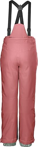 Killtec Mädchen Skihose/Funktionshose mit abzippbarem Latz, Schneefang und Kantenschutz Ksw 77 Grls Ski Pnts - Feixum