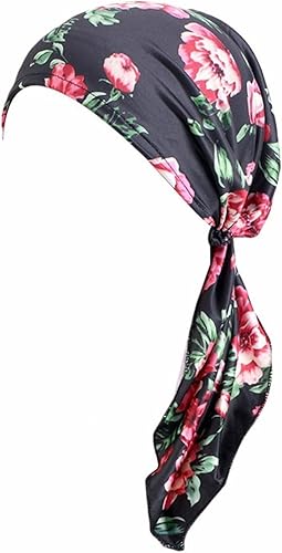SONZECRLEE Kopfbedeckung Damen Sommer-Chemo Kopfbedeckung Damen mit Elastizität-Kopftuch Damen Sommer, Kopfbedeckung Chemo Damen für Komfort bei Chemo-Chemo Kopfbedeckung Sommer mit Style. - Feixum