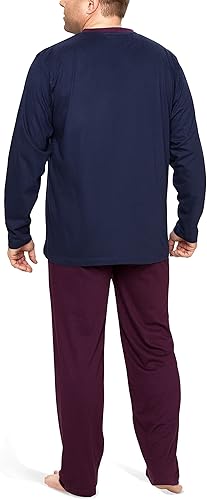Moonline - Schlafanzug Herren lang übergroß aus Baumwolle - Feixum
