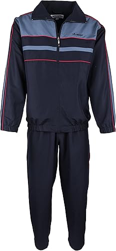 Paris Microfaser Herren Jogginganzug, Trainingsanzug, Sportanzug, Freizeitanzug, Hausanzug - 3 Farben - Feixum